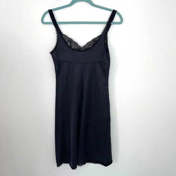 Vassarette Slip Womens Vintage Size 34F Small S Sleeveless Nylon Polyamide Lace - Picture 7 of 7